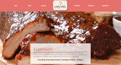Desktop Screenshot of curlytailsbbq.com